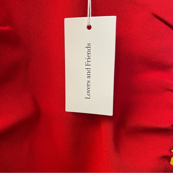 Lovers + Friends Ashlene Mini Dress in Red - Picture 5 of 7